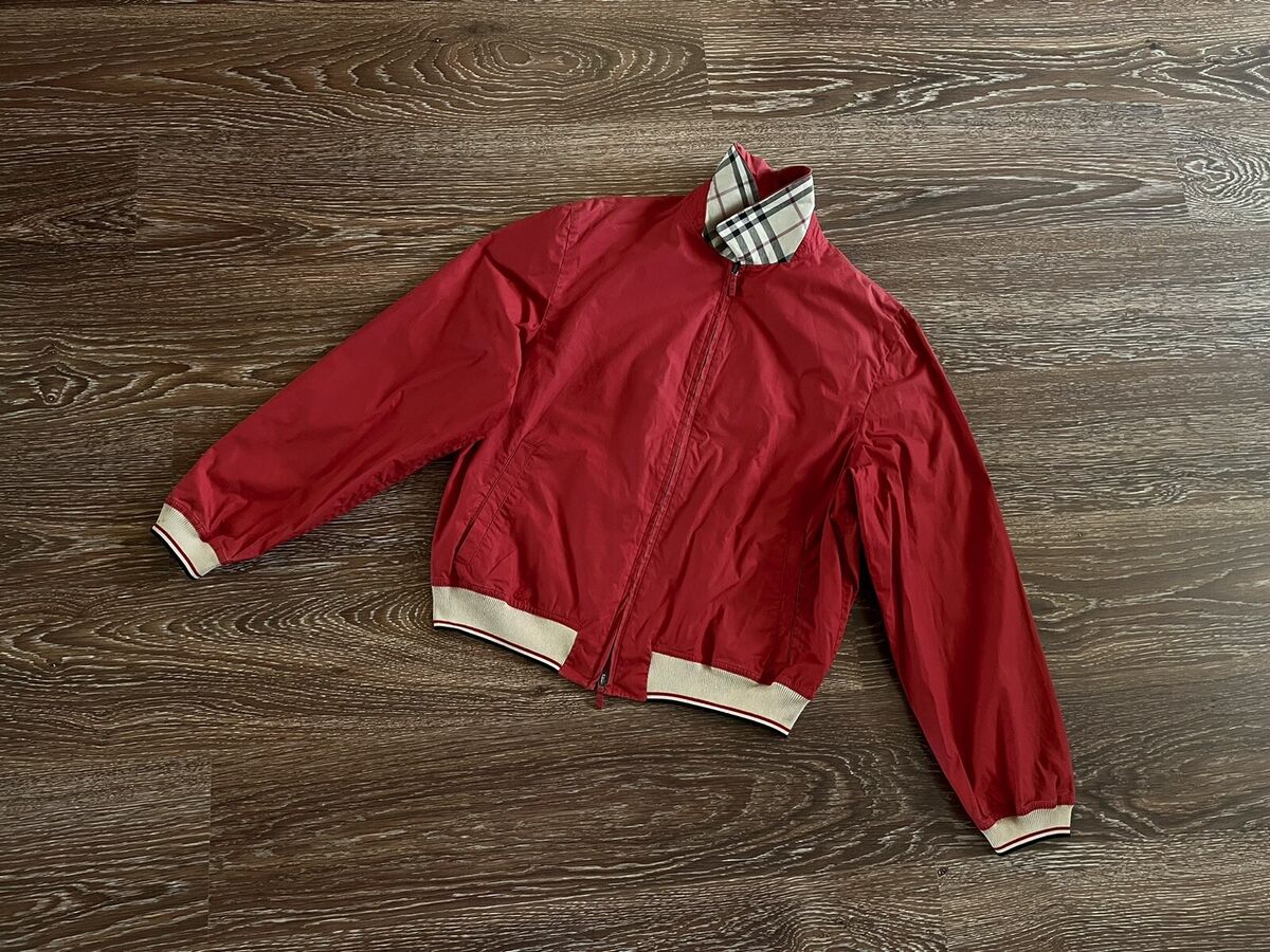 vintage Burberry London nova check neck harrington jacket vintage Burberry London nova check neck harrington jacket