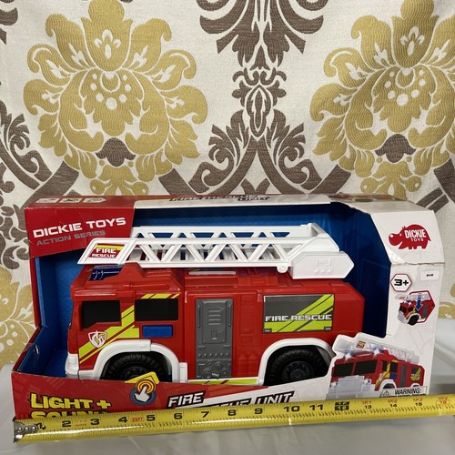 Dickie Toys Fire Rescue Unit Fire Truck Fire Engine Car Toy On Sale 54