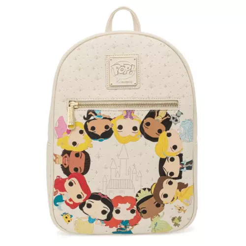 Loungefly Funko Pop! Disney Princess All Over Placement Mini Backpack