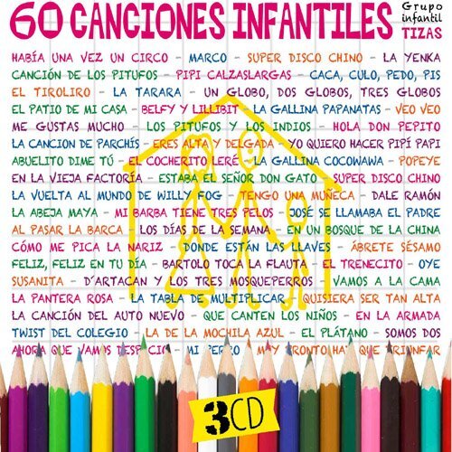 Varios 60 canciones infantiles (CD)