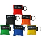 Elysaid CPR Face Mask Keychain Face Shield CPR/AED First Aid Training 30:2 New