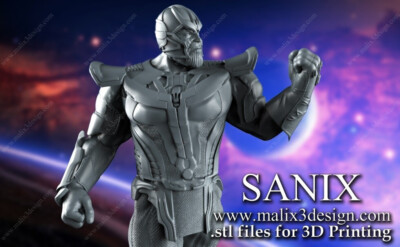 THANOS, MARVEL, 1/4-1/24, FIGUR, FAN ART, 3D-DRUCK, STATUE, SANIX3D, MFW