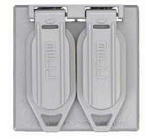 BELL 5180-0 Weatherproof Cover Self Closing Outdoor Receptacles