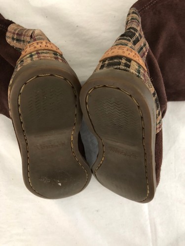 SPERRY Top-Sider Mid-Calf Moccasin Boots Brown Suede Sise 7.5M - Picture 11 of 15
