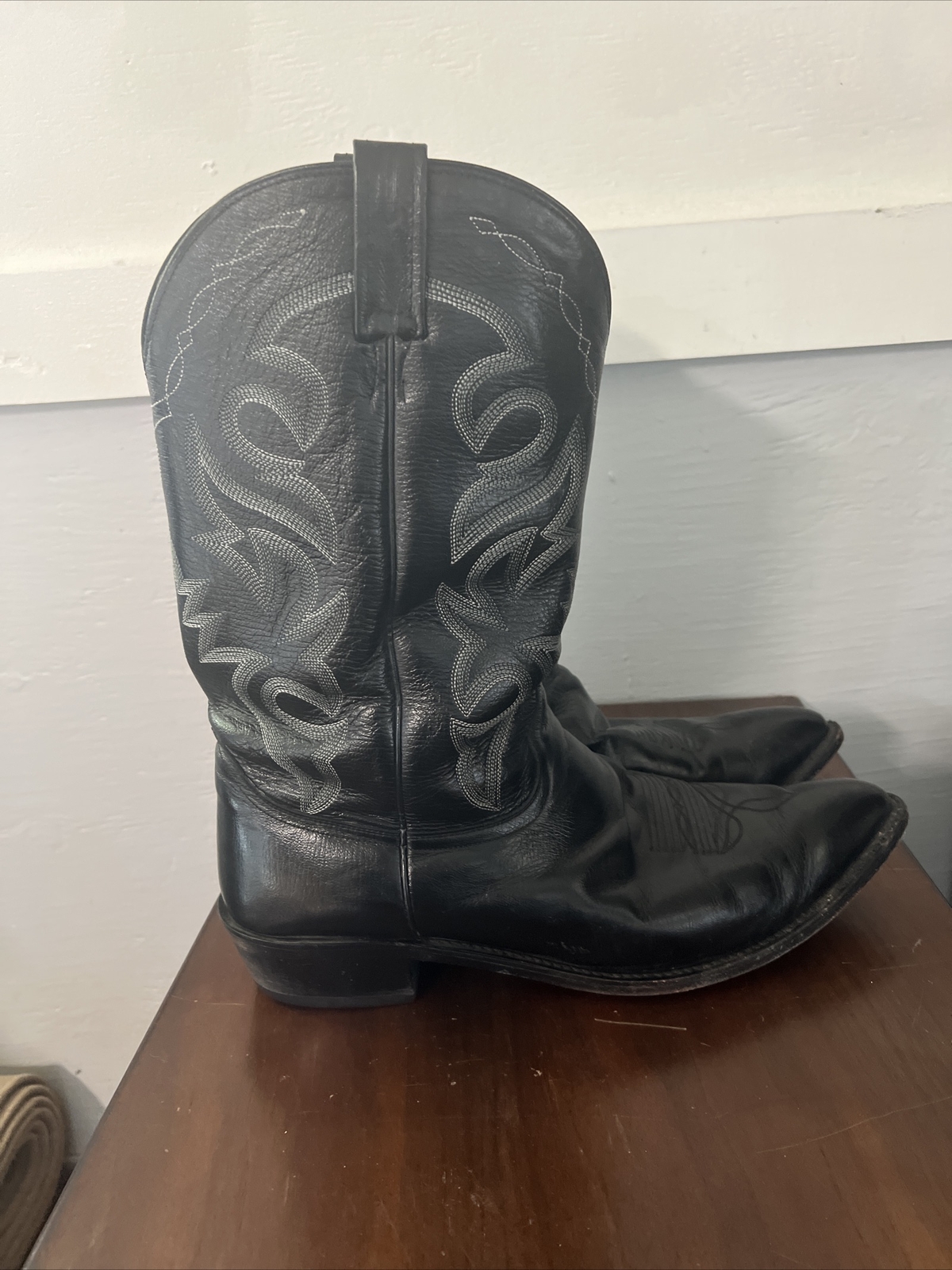 Dan Post Cowboy Boots ,Size 15, Slightly Used In Great Condition eBay