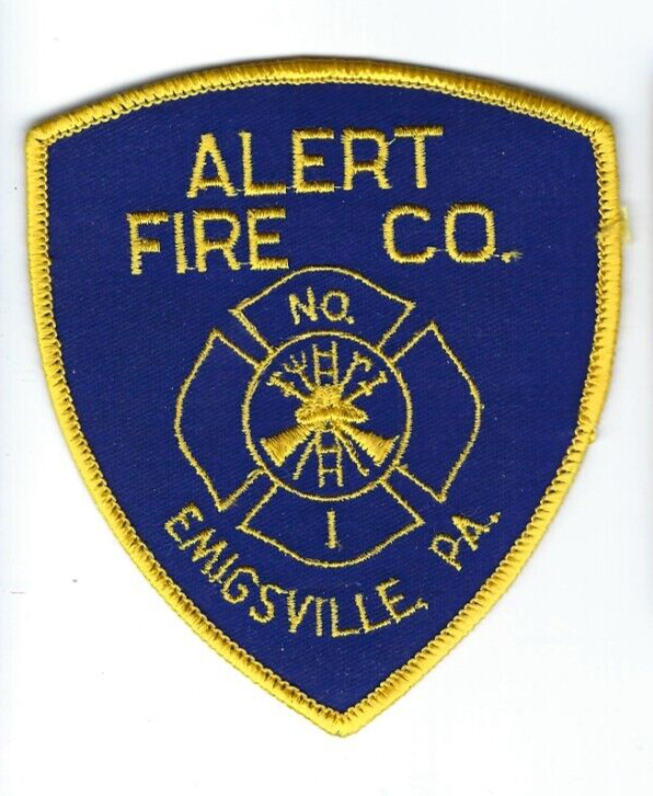 Alert Fire Co. No. 1 in Emigsville (York County) PA Pennsylvania patch