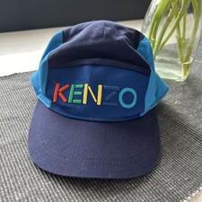 Kenzo Kids Cap. Blue With Coloured Kenzo Sign. Excellent Condition!!