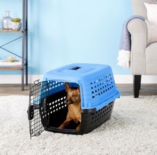 Petmate 2 Door Kennel 10-20lbs/4.5-9kg/24in. x 17in. x 15in./61cm x 42cm x 37cm