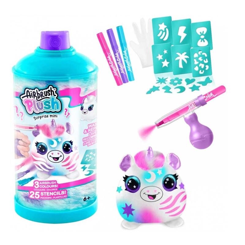 AIRBRUSH PLUSH SURPRISE Peluche da 10 cm a sorpresa