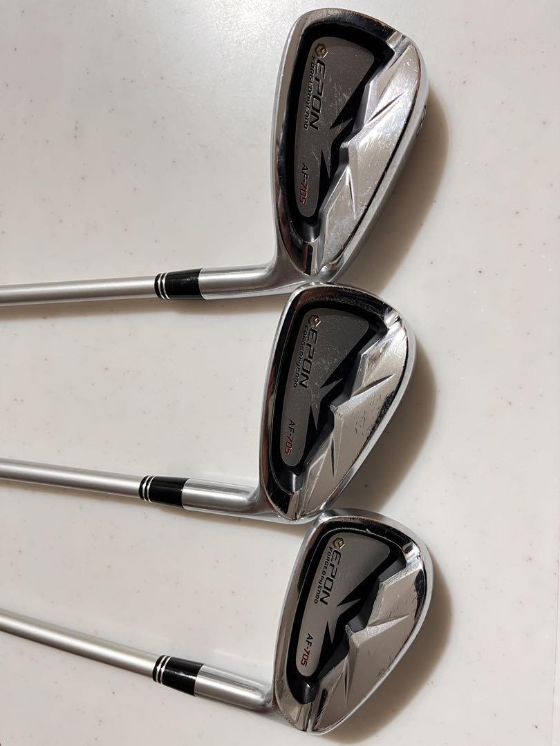 Epon Af-705 Iron Set Set of 8 6-AW & 2 Wedges | eBay Epon Af-705 Iron Set Set of 8 6-AW & 2 Wedges | eBay