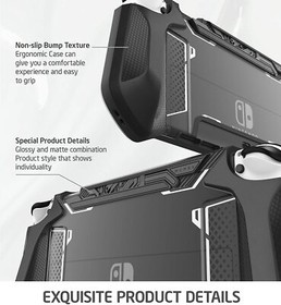 Mumba Dockable Case For Nintendo Switch OLED 2021 Console JoyCon Grip Case Cover