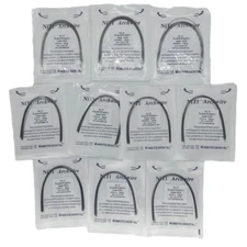 Dental Orthodontic Arch Wire Super Elastic Niti Round Ovoid /Nature Form