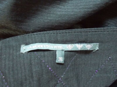 Pantalon Court (Pantacourt) LMV La Mode Est à Vous Taille 40 Noir - Modèle LIGHT, Occasion Très Bon État