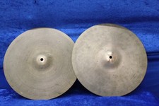 Vintage Zildjian Avedis 14" Hi-Hat Genuine Turkish Cymbal Made in USA