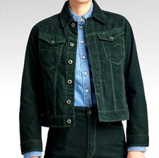 G-star Arc 3d Esper Corduroy Jckt Wmn*bnwt*size-xl (nice L )*laub Green*