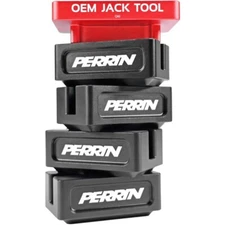 Perrin Jack Pad Set for Subaru (5pc, Black)    PSP-BDY-040BK