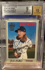 2020 Topps Archives_Josh Hader_Brewers_07/19_Autographed & Graded! - Item #103