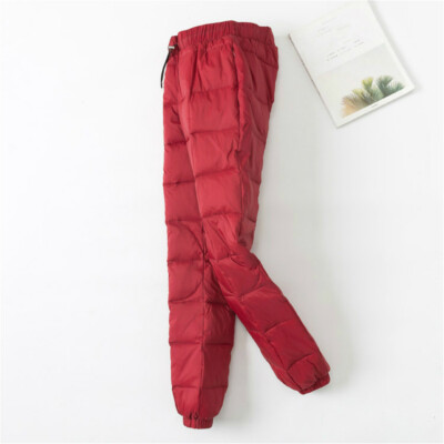 Winterhose Für Damen – Warme Baumwoll-Sweathose, Gesteppt, Lockere Passform, Mit Taschen