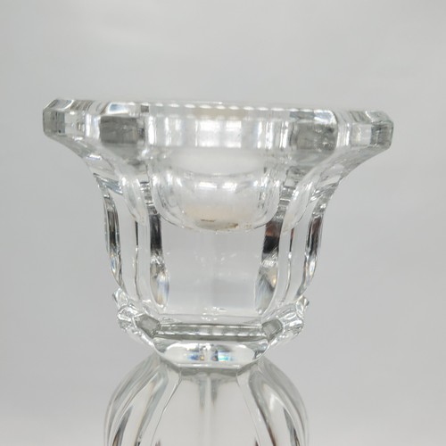 Juego de 2 Candelabros Oscar de la Renta Cristal 8" Candelabros Austria - Imagen 4 de 8