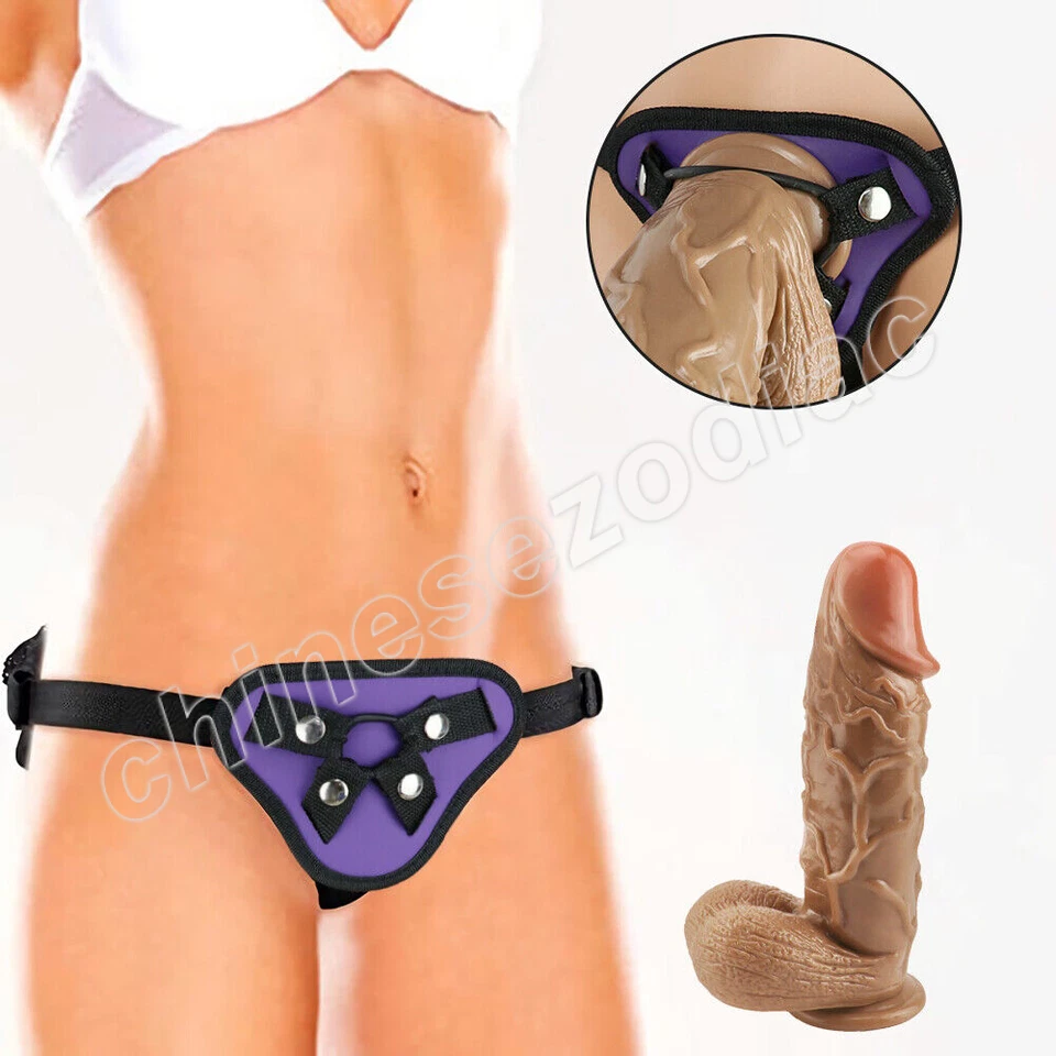 Ремень Dildo Harness огромный толстый обхват донг большой широкий мужской пенис большой гигантский дик - Изображение 4 из 4