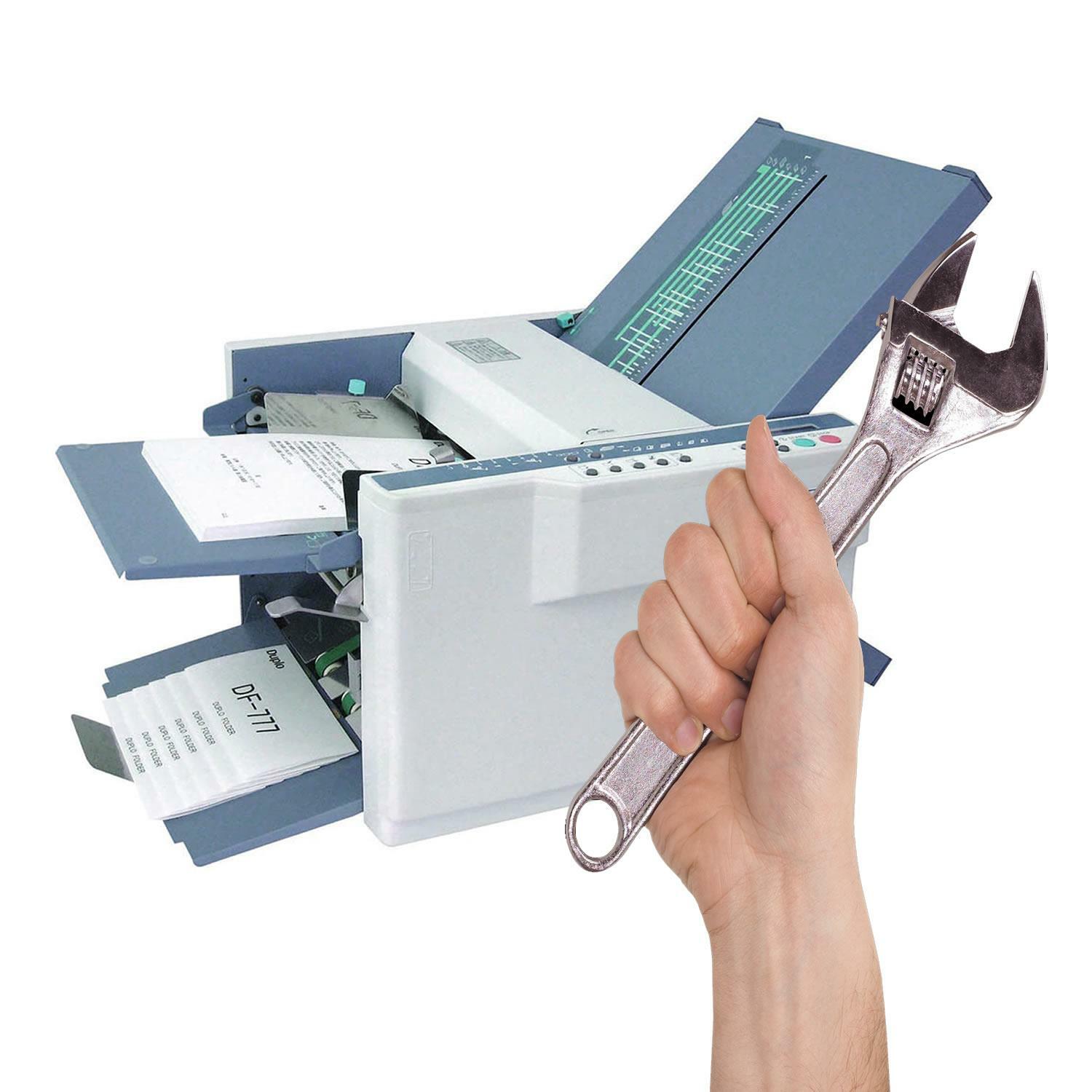 Paper Folding Machine Repair / Maintenance Service A3 Models Letter