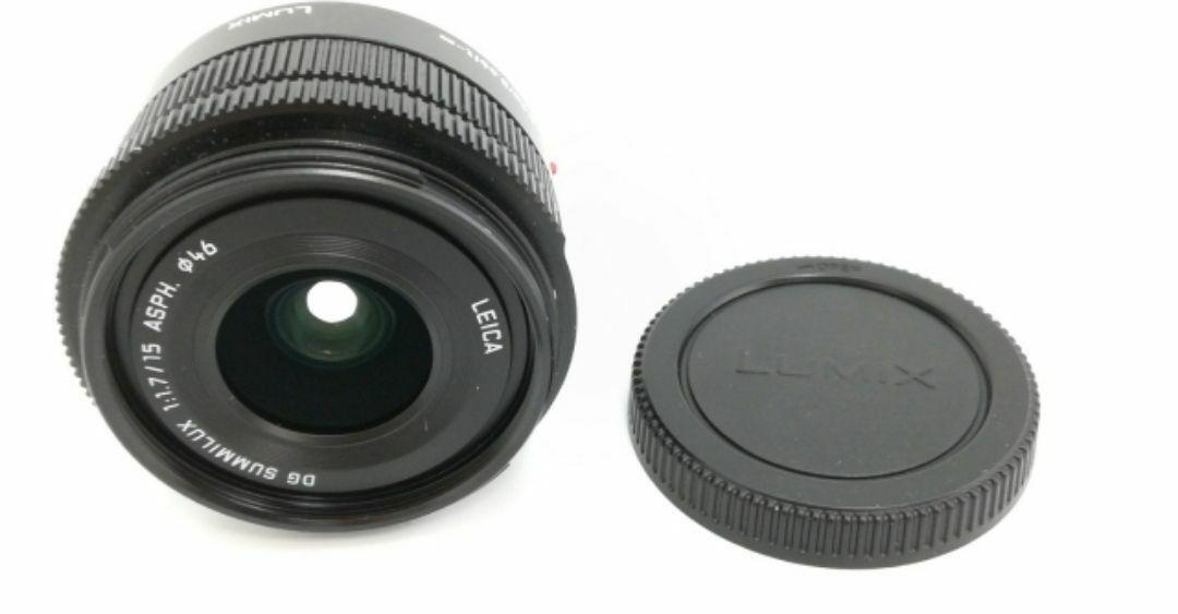 Panasonic LEICA DG SUMMILUX 15mm/F1.7 ASPH. H-X015-K Black Panasonic LEICA DG SUMMILUX 15mm/F1.7 ASPH. H-X015-K Black