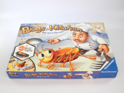 Bugs in the Kitchen Brettspiel Ravensburger komplett mit Hex Bug 2013