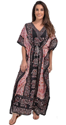 boho caftan long dress