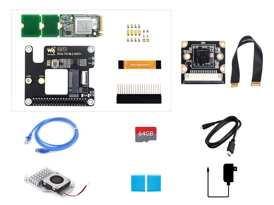 Raspberry Pi 5 Kit,Options for Kits and 2GB/4GB/8GB RAM BCM2712 ...