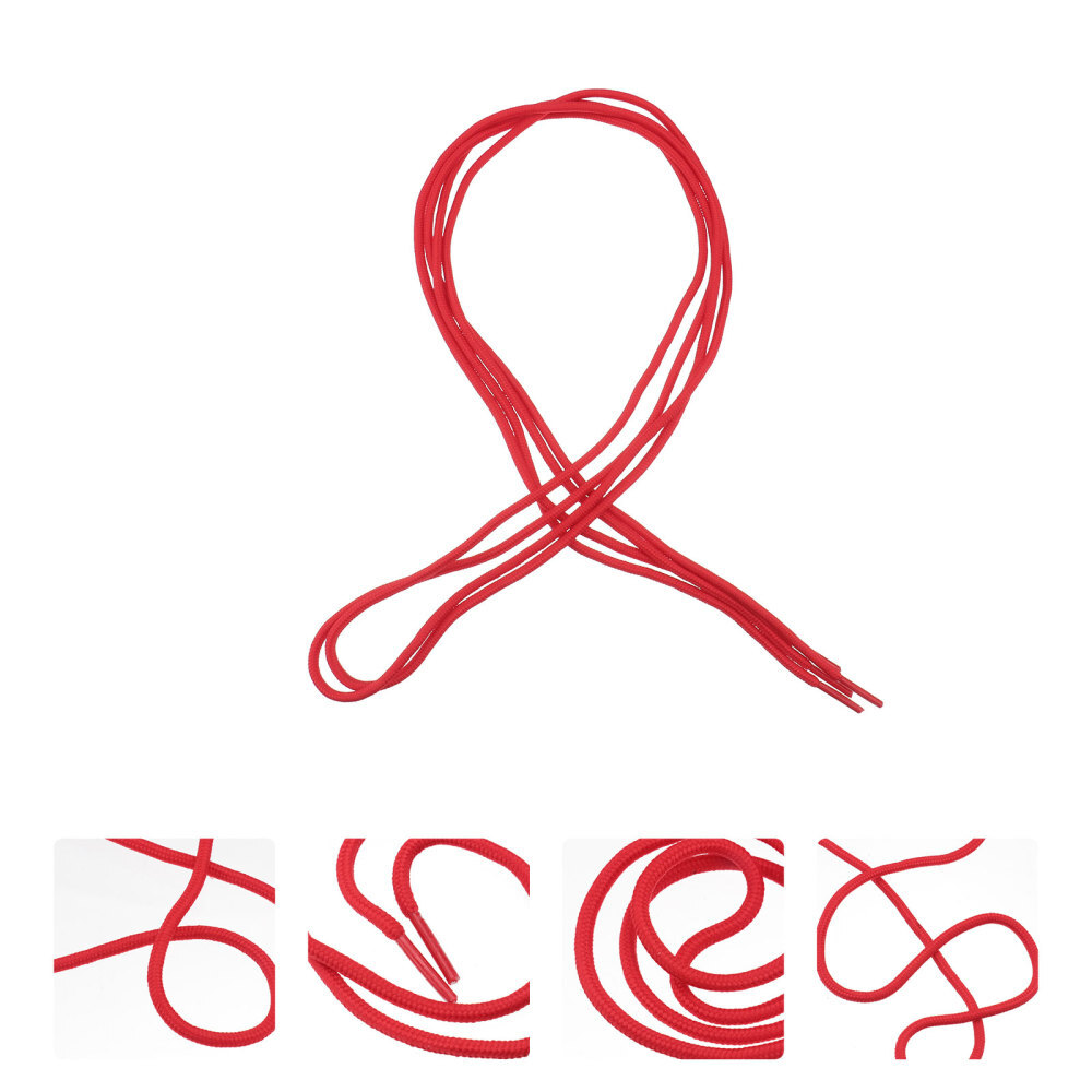 APL 1 paio di cravatte nere lacci piatti per scarpe lacci rotondi