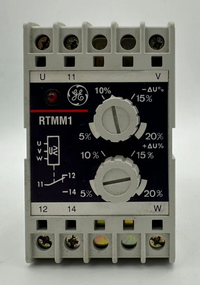 GE RTMM1AU ELECTRONIC RELAY REF NO:124075 - Image 2 of 4
