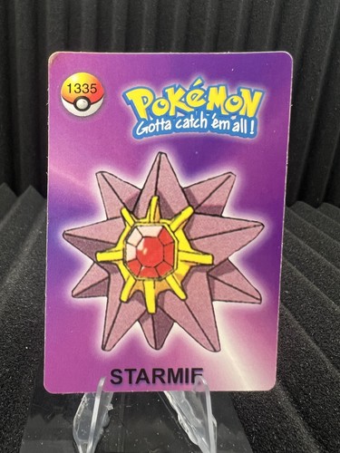 Machamp #1341 - Pocket Monsters Vending Holo Prism- Bandai Nintendo 1999 Pokemon - Picture 2 of 2