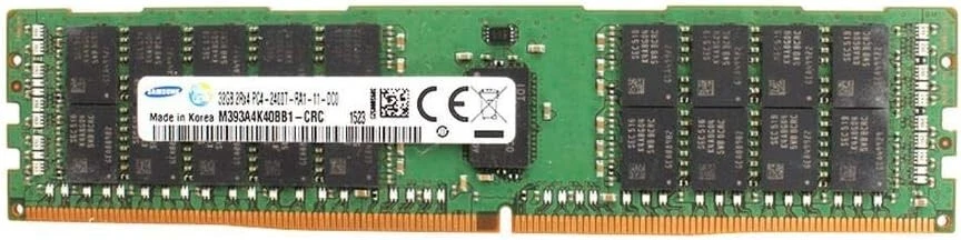 Samsung 32GB (1x32GB) M393A4K40BB1-CRC0Q DDR4-2400 REG ECC Server Memory Module - Immagine 2 di 2