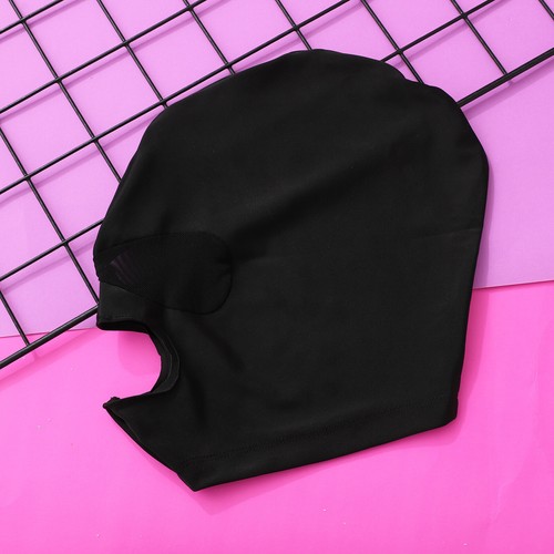 Adult Headgear Elastic Balaclava Hoods Cosplay Motorcycle Helmet Lined Black - Picture 7 of 47