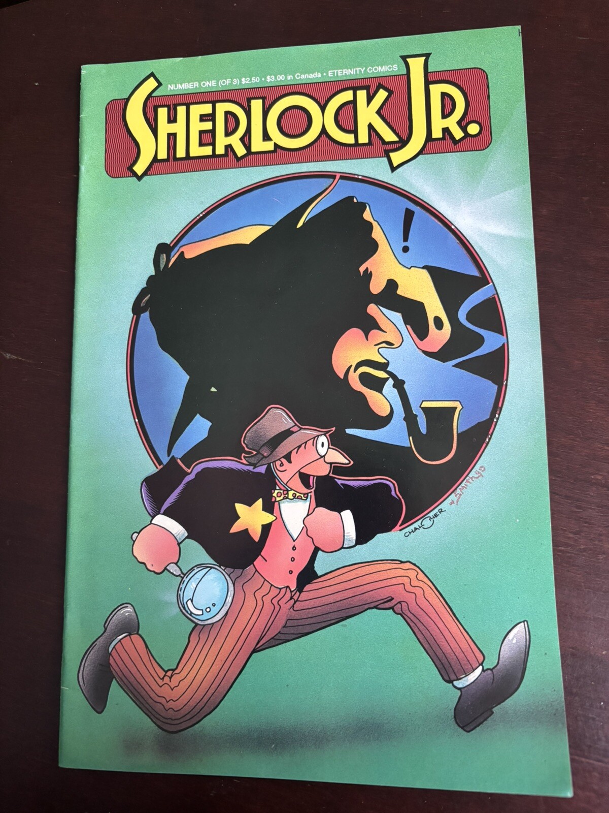Sherlock Jr #1 1990 Eternity Comics Sidney Smith Sherlock Holmes