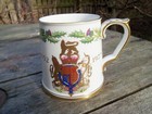 Spode Tankard - "QEII Silver Jubilee" - unbenutzt - schön