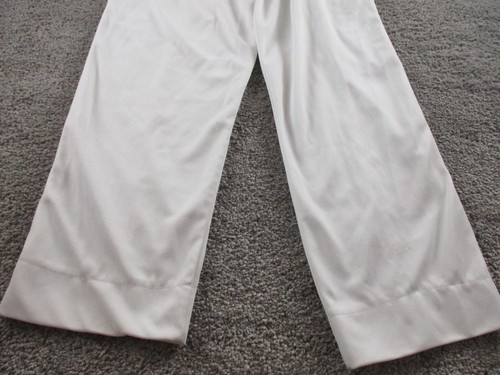 Gray-Nicholls Elite Cricket Pants Small L29 Elastic Waist Drawstring Whites - Picture 17 of 18