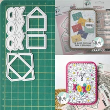 Envelope Metal Cutting Dies Scrapbooking Embossing Stencils Cut Template Mould