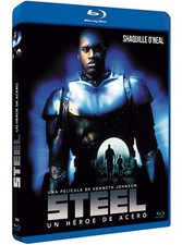 STEEL 1997 Shaquille O'Neal Blu-Ray NEW Spanish Package/English Audio