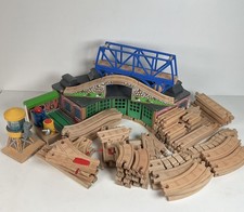 Thomas  Friends Wooden Railway Track Lot  Water Tower  Tidmouth  Maron