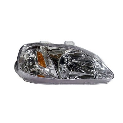 HO2503113 New Head Lamp Assembly Passenger Side Fits 1999-2000 Civic CAPA