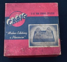 Vintage Craig film splicer for 8mm and 16mm film