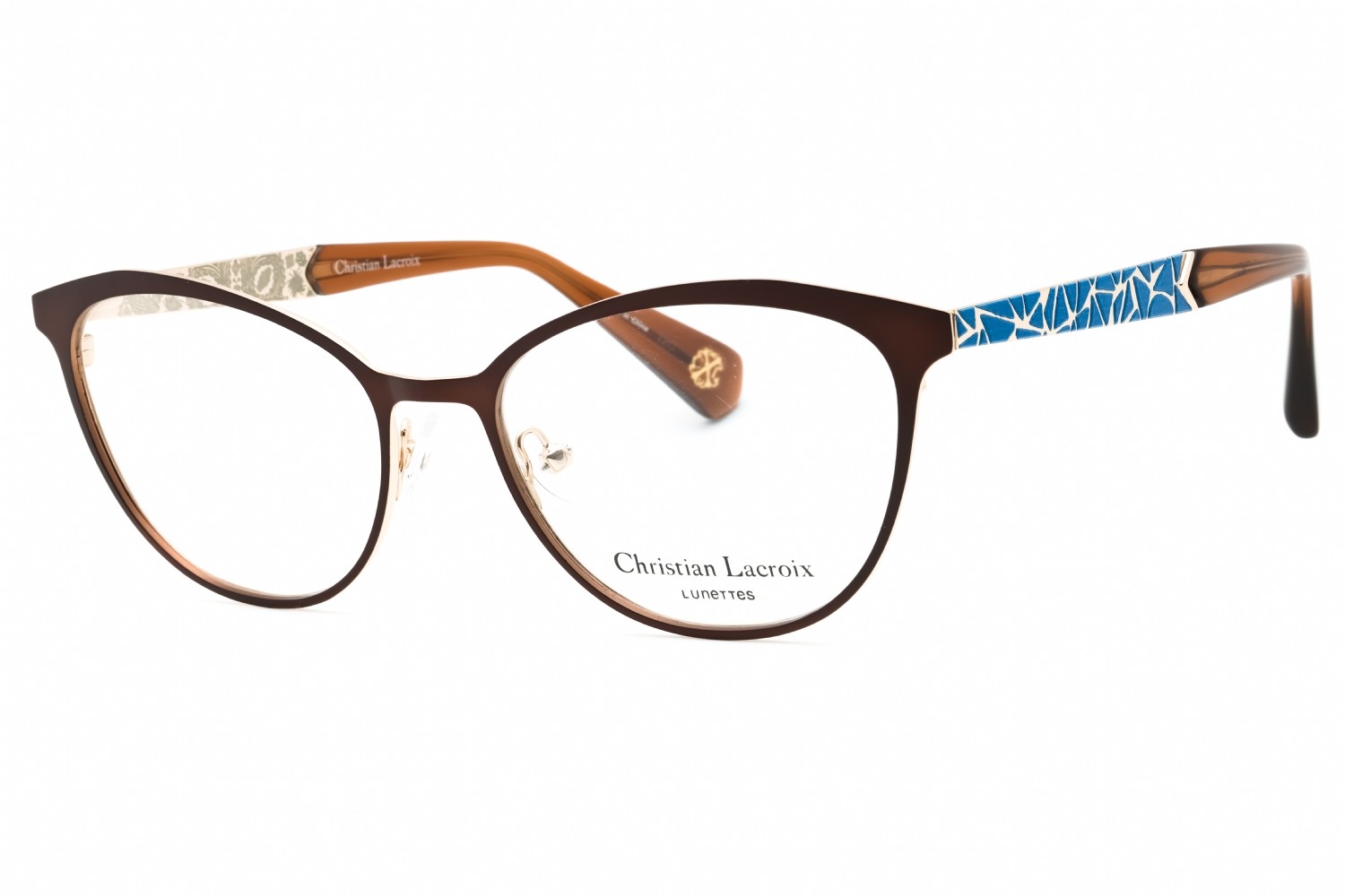 Женские очки CHRISTIAN LACROIX CL3049-115-54, Размер 54 мм, 17 мм, 140 мм, коричневые