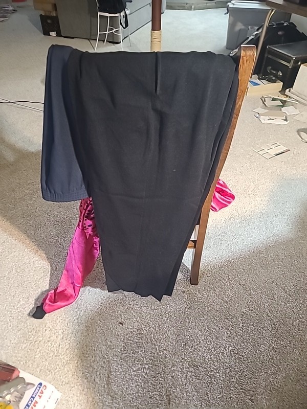 Elisabeth Plus‑Size Knit Pants – 2X – 72% Silk Blend – NWT – Black – Style...