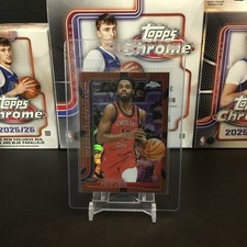 2025-26 Topps Chrome Antonio Reeves Orange Basketball Refractor Pelicans