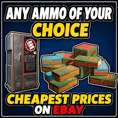 FALLOUT 76 PC | Any Ammo Of Your Choice | 25-100K Ammo Lot | Ammo Bundle