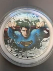 2008  American Eagle 1 oz Silver Superman Colorized Coin
