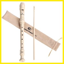Soprano Recorder Instrument for Kids Student - German Fingering 8 Hole Flute ...