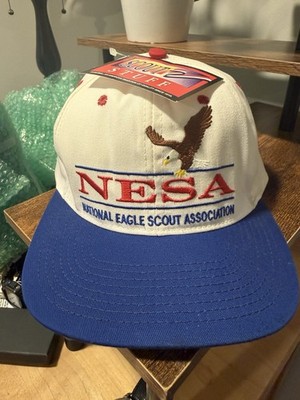 Vintage NESA Eagle Scout Hat Snapback USA NOS 2004 Boy Scouts Cap