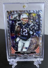2014 Tom Brady Bowman Silver Ice #56 SP